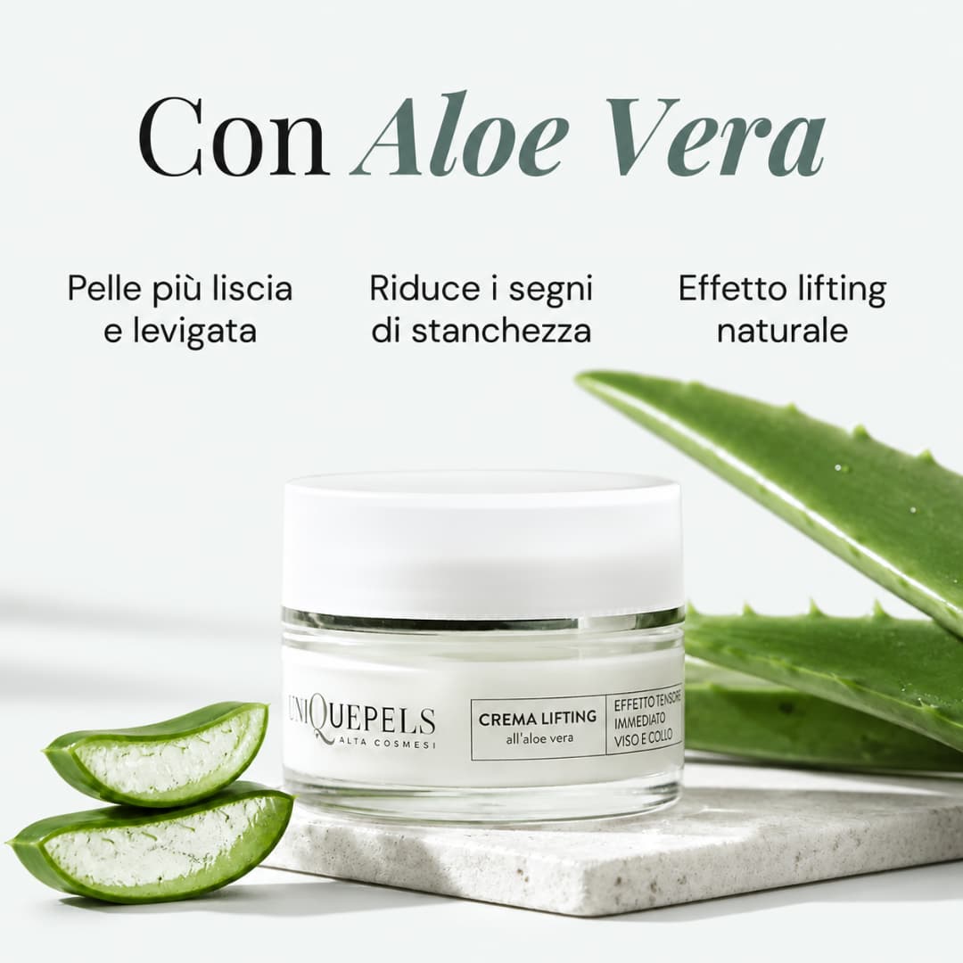 Crema Viso Lifting All'Aloe Vera