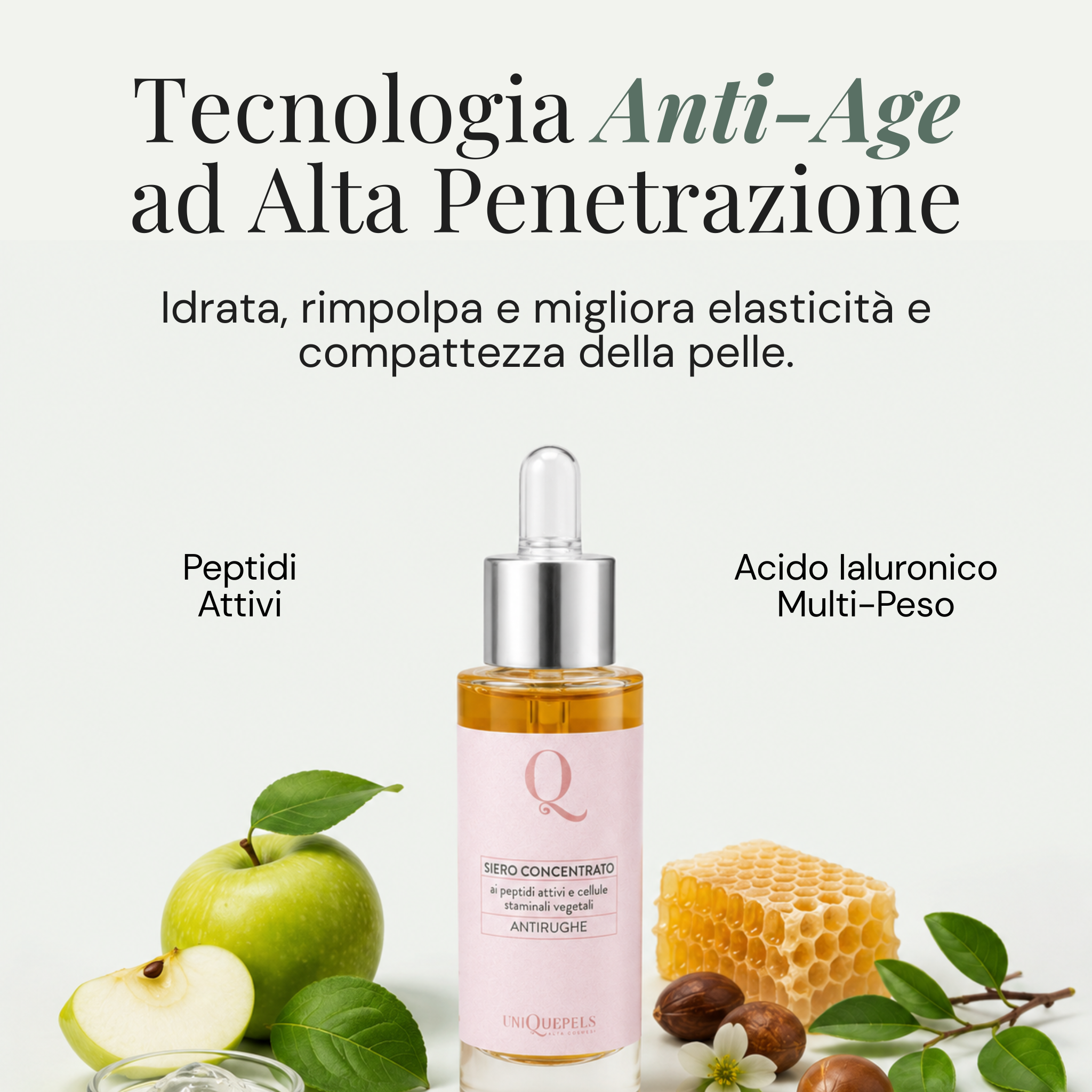 Siero Fluido Concentrato Ai Peptidi Attivi