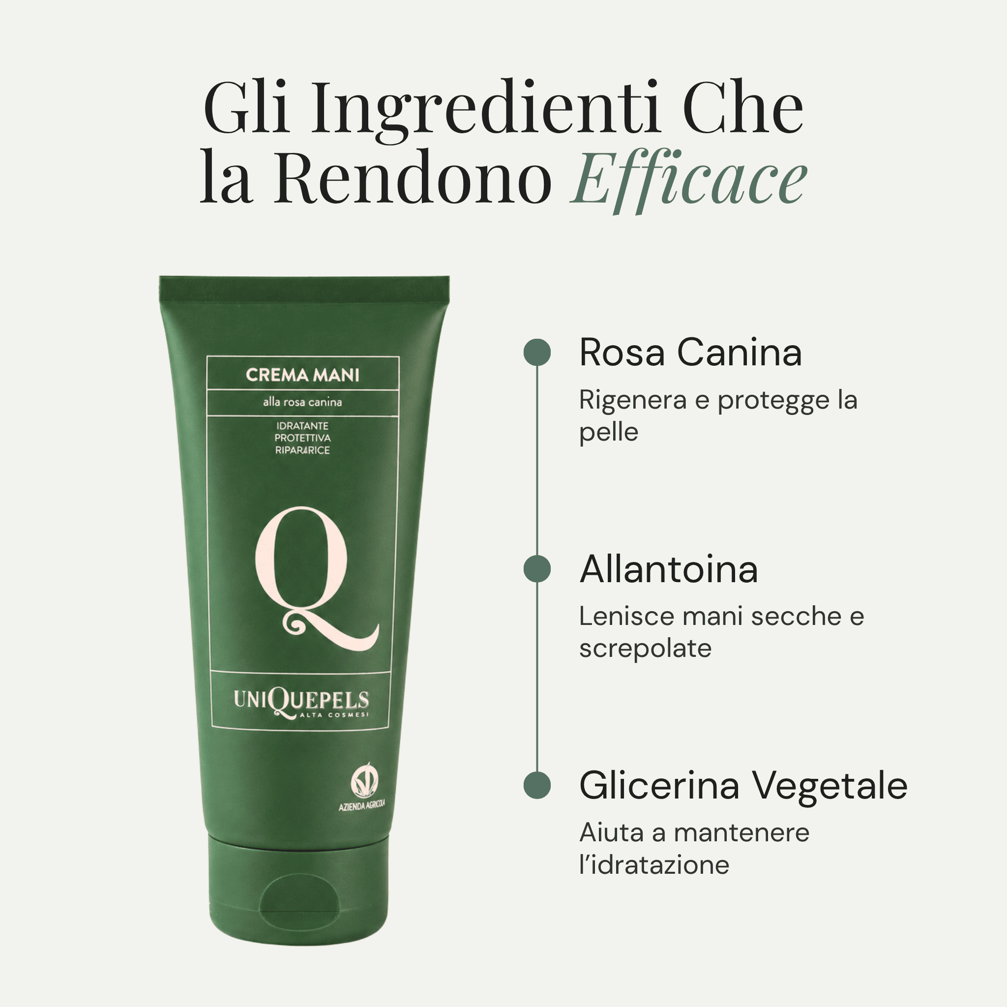 Crema Mani All’estratto Di Rosa Canina