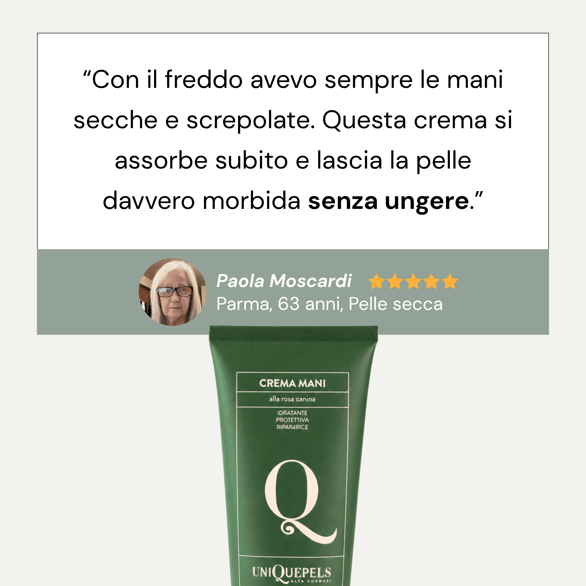 Crema Mani All’estratto Di Rosa Canina