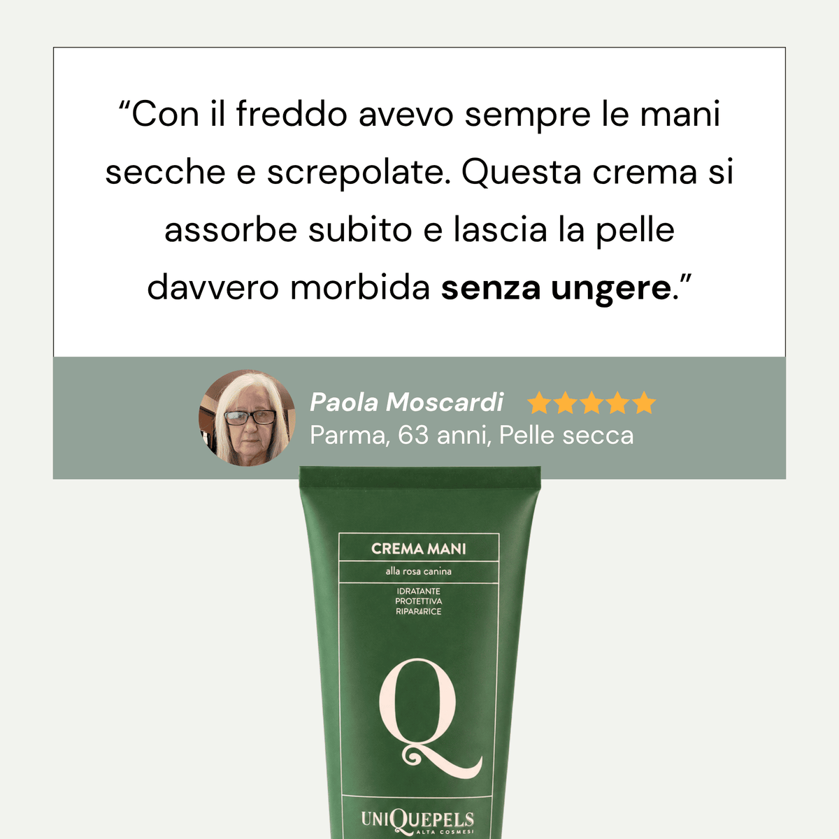 Crema Mani All’estratto Di Rosa Canina