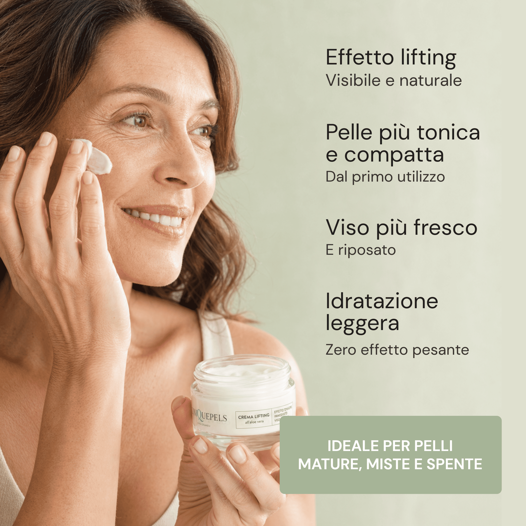 CREMA VISO LIFTING ALL'ALOE VERA – Uniquepels