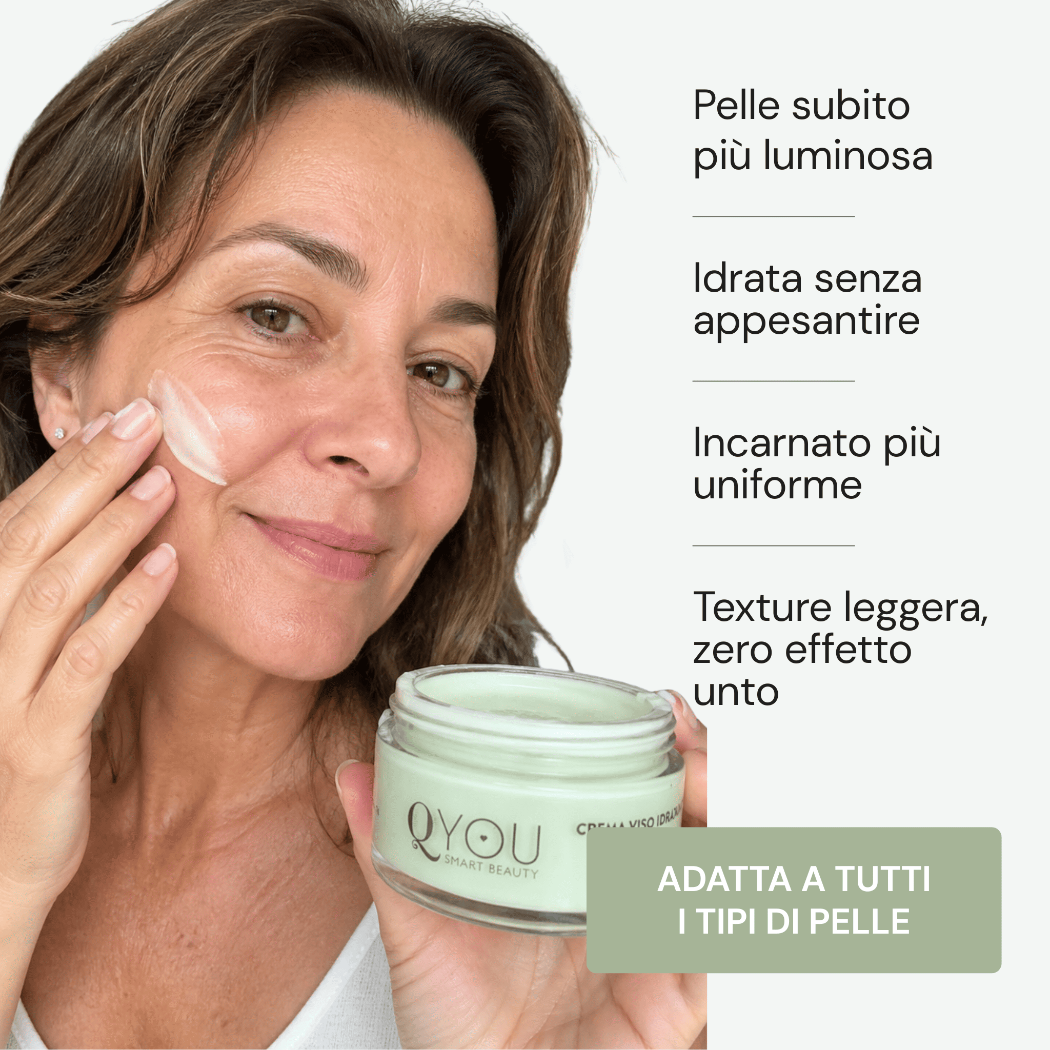 Crema Viso Idratante al Kiwi e Vitamina C