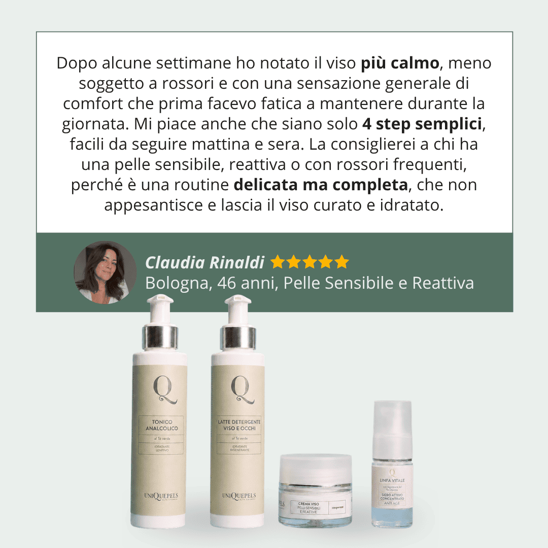 Routine Pelle Sensibile e Reattiva